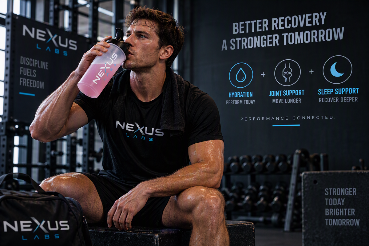 Why Hydration Works Better When Combined with Joint Support and Sleep Support
